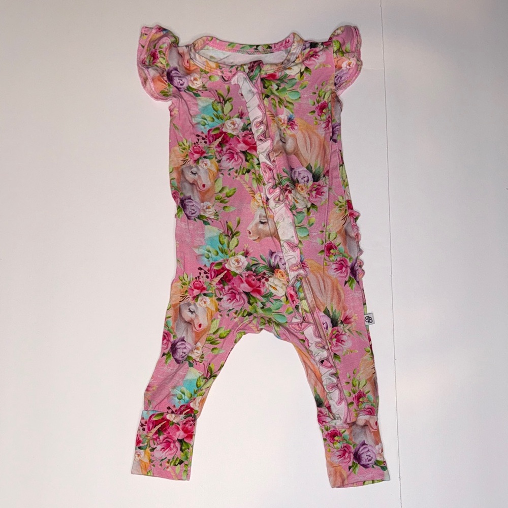 Horn to be Wild Ruffle Romper